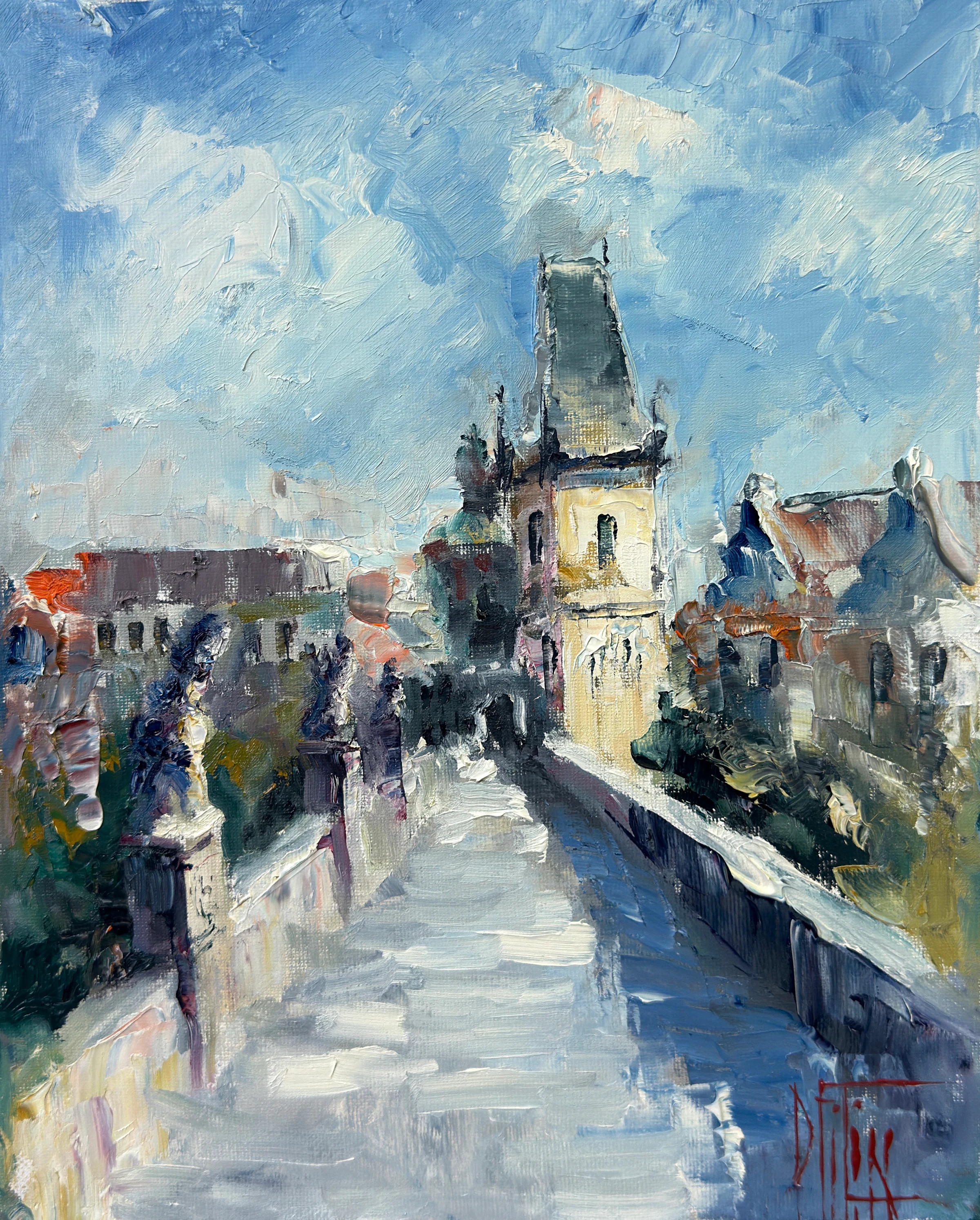 most – olejomalba, Pavel Filin