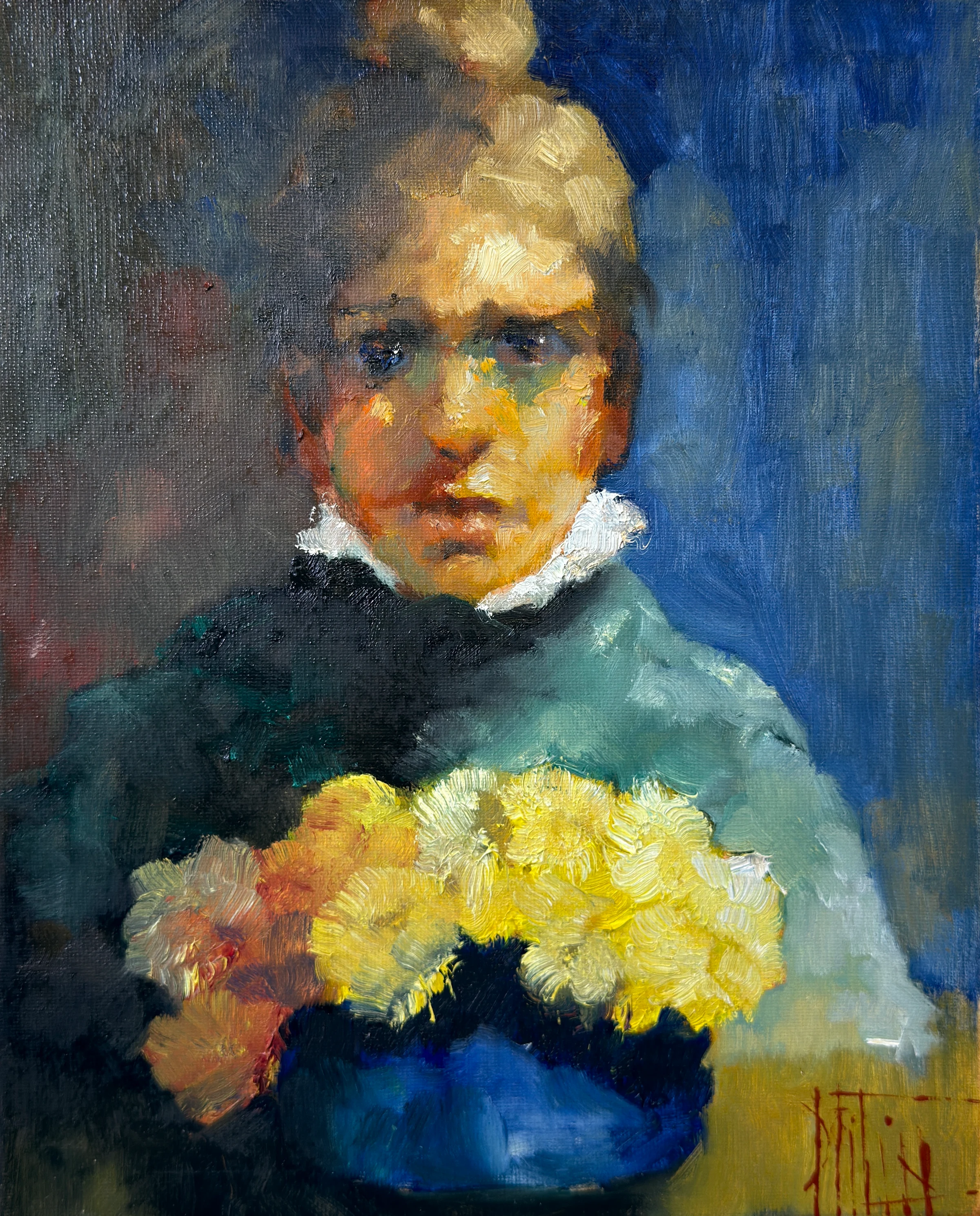 dárek – olejomalba, Pavel Filin