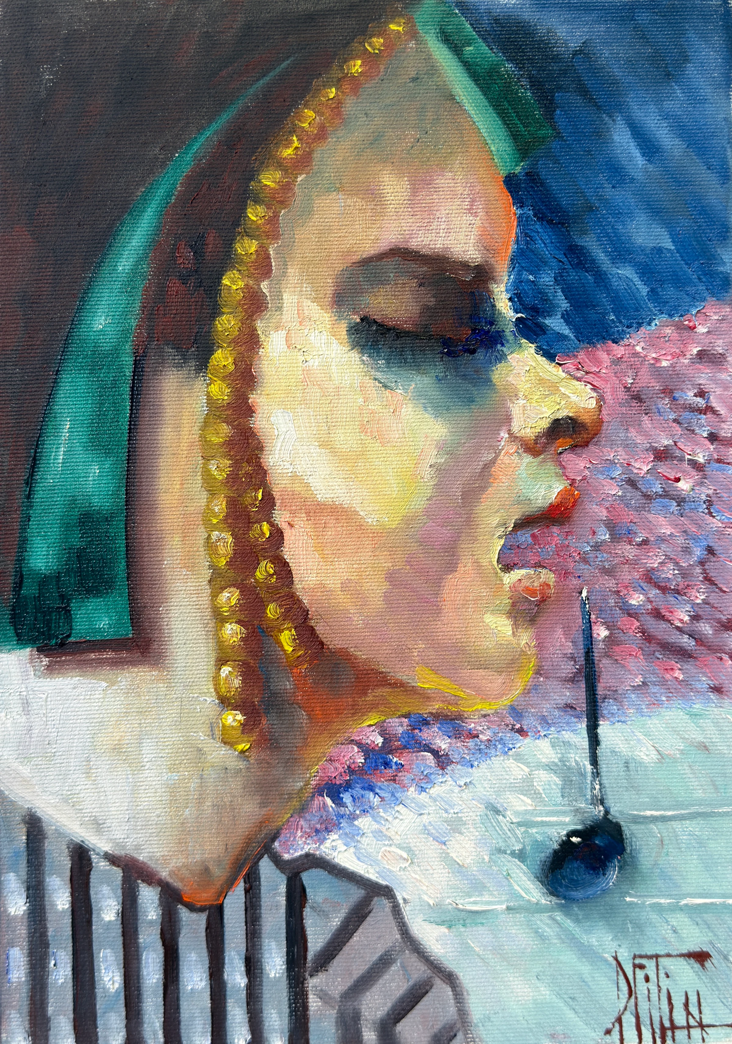 šepot zlata – olejomalba, Pavel Filin
