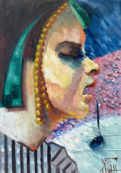 šepot zlata – olejomalba, Pavel Filin